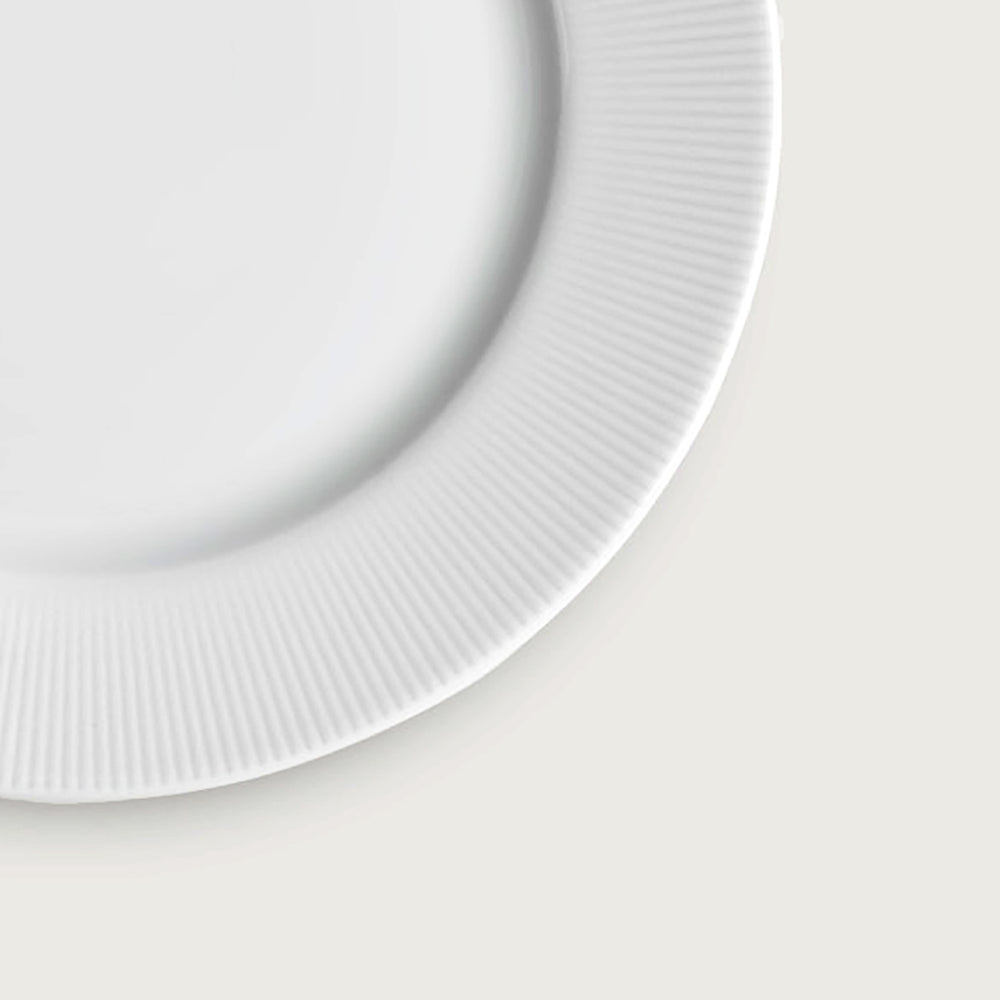 Pillivuyt Eventail Rimmed Side Plate / 22cm