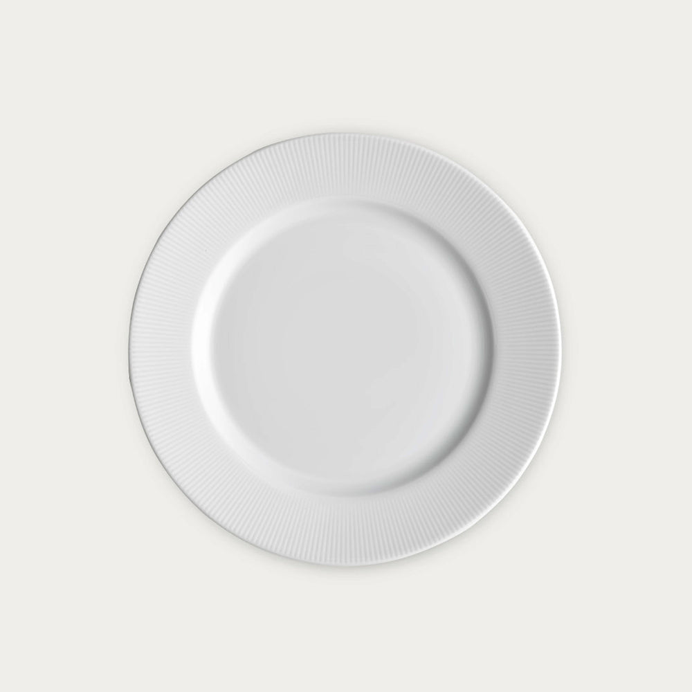 Pillivuyt Eventail Rimmed Side Plate / 22cm