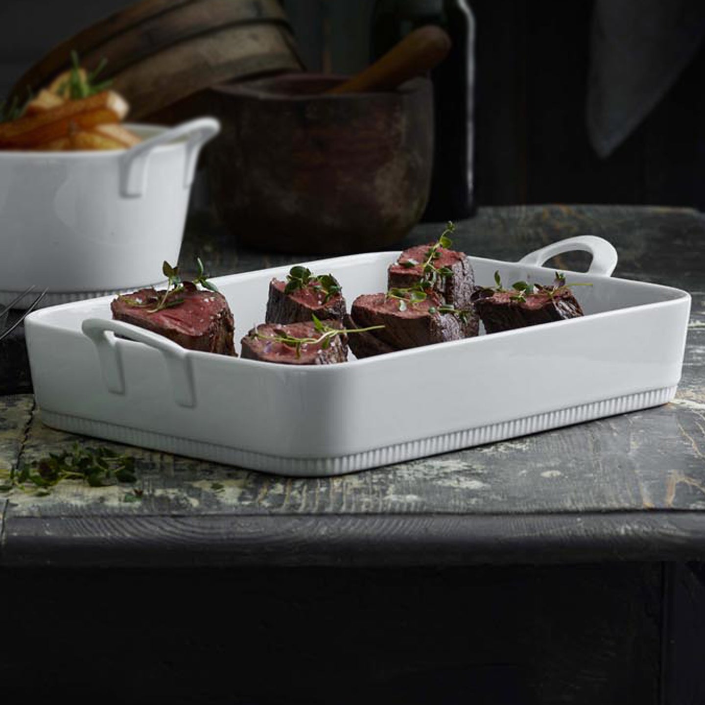 Pillivuyt Toulouse Rectangular Roasting Dish