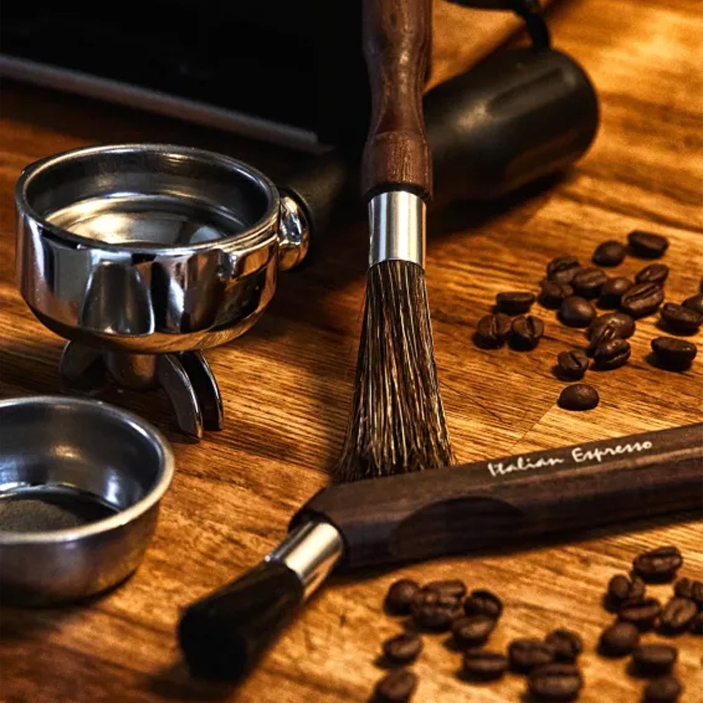 Redecker Curved Espresso Brush