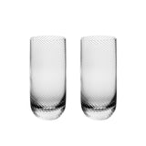 Richard Brendon Optic Highball Glass / Set of 2 / Clear