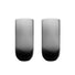 Richard Brendon Optic Highball Glass / Set of 2 / Smoke