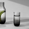 Richard Brendon Optic Highball Glass / Set of 2 / Smoke