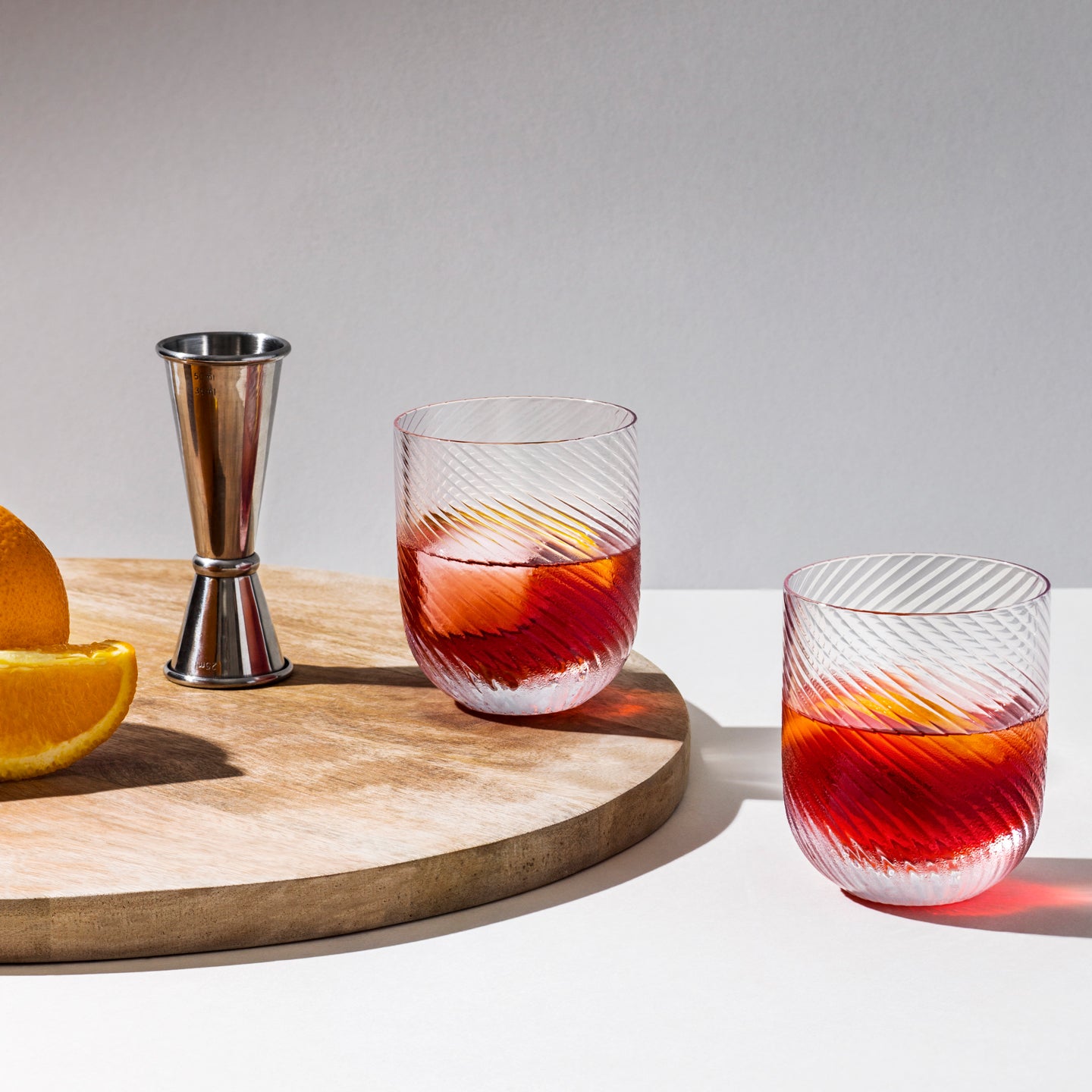 Richard Brendon Optic Tumbler / Set of 2 / Clear | Borough Kitchen