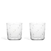 Richard Brendon Star Cut Rocks Glass / Set of 2 **