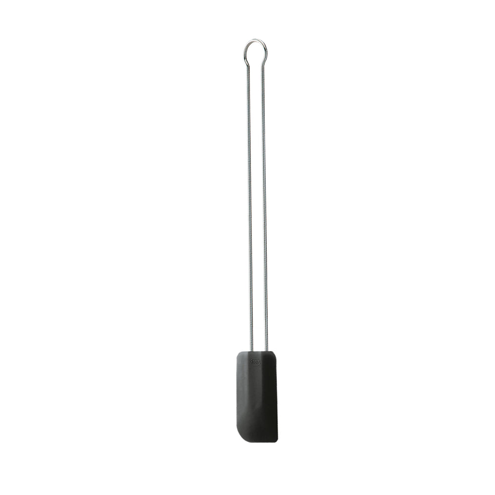 Rosle Black Silicone Spatula Long Handle