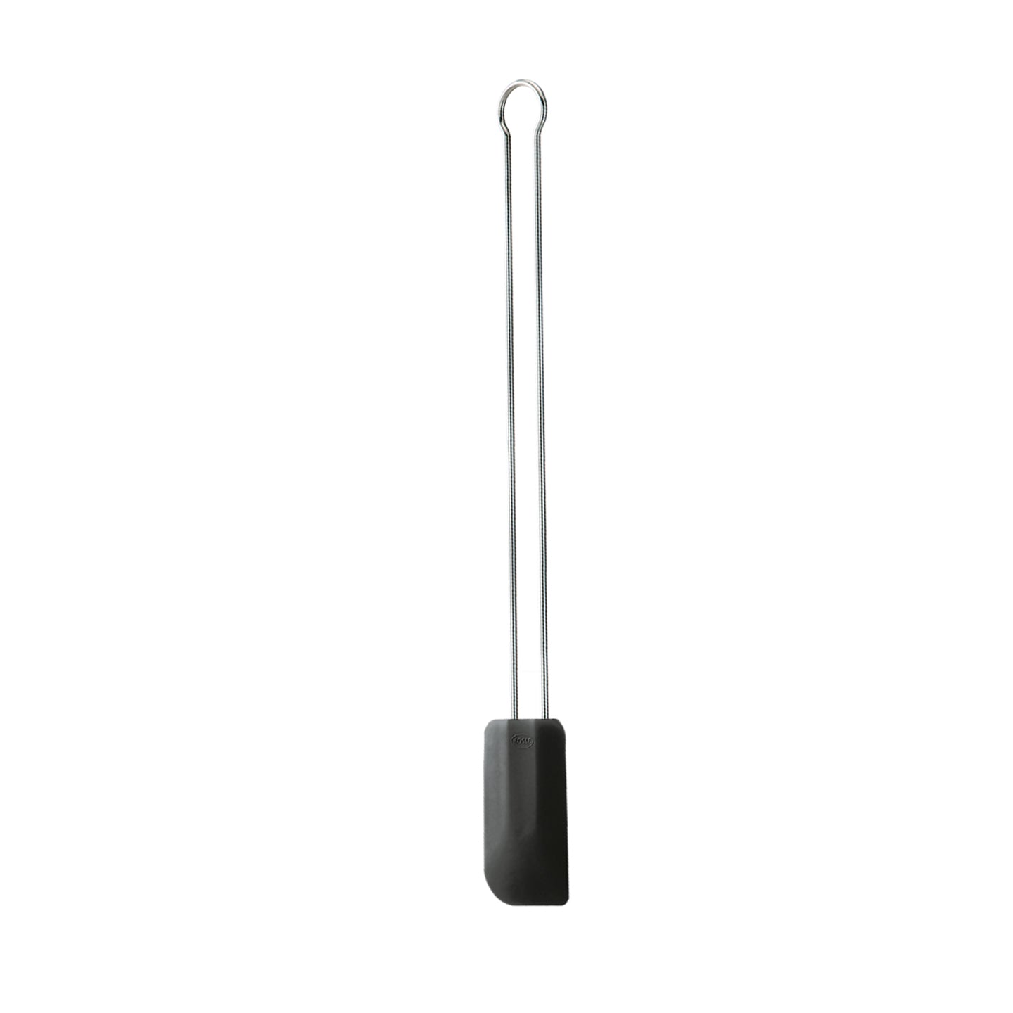 Rosle Black Silicone Spatula Long Handle