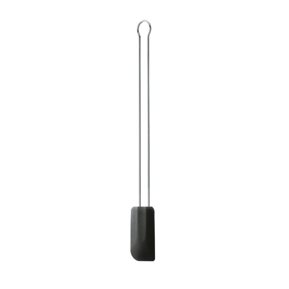 Rosle Black Silicone Spatula Long Handle