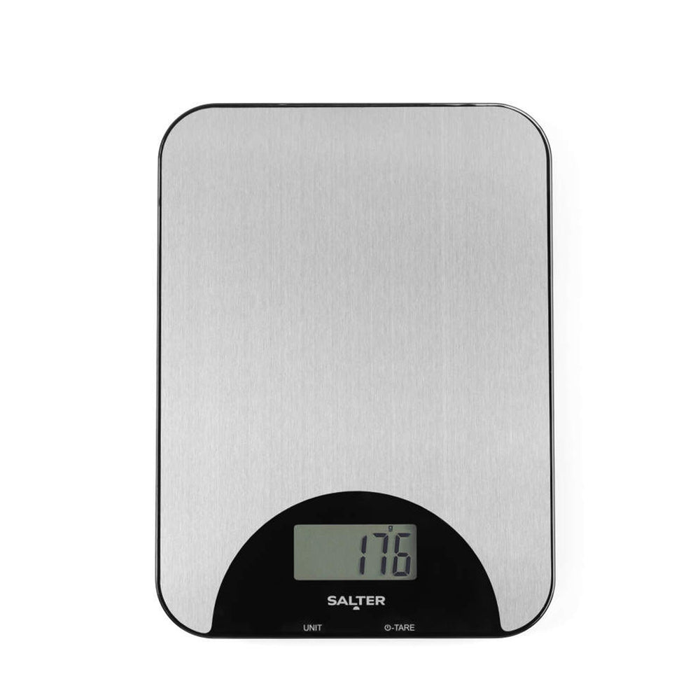 Salter Stainless Steel Rechargeable Kitchen Scale