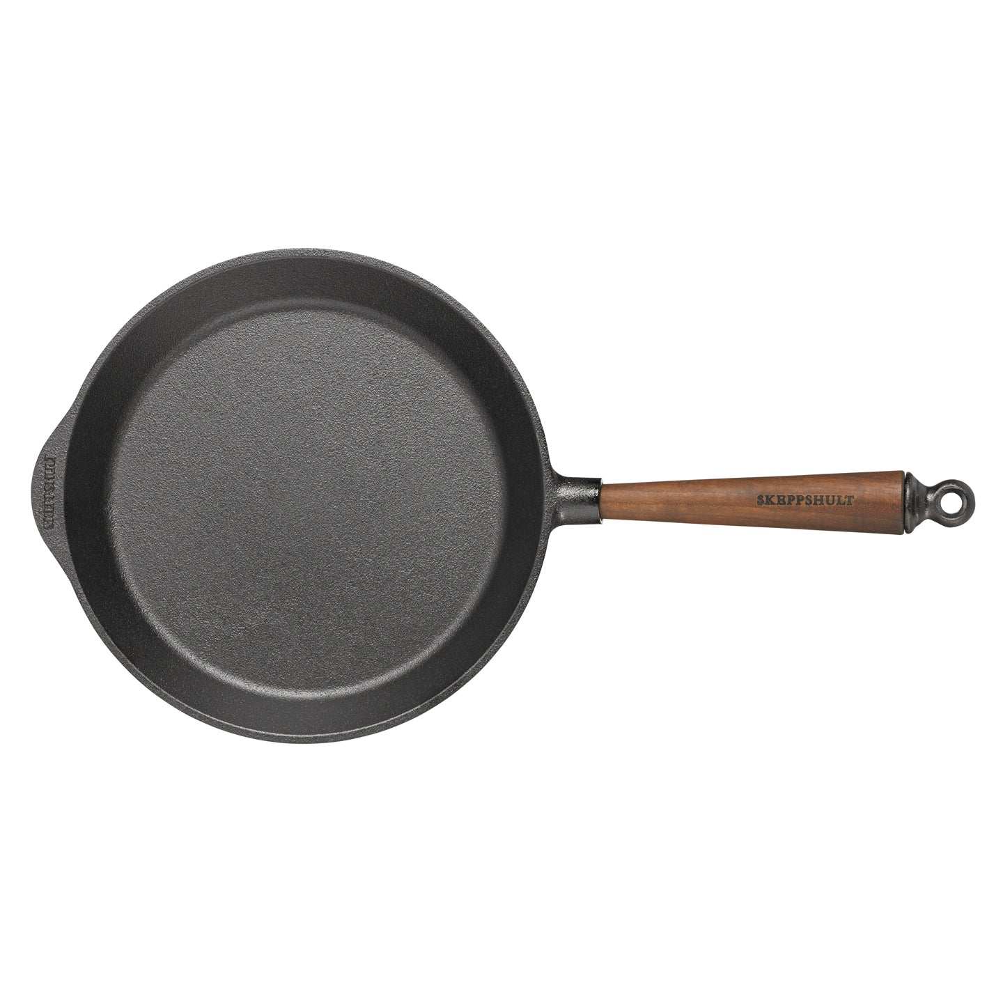 Skeppshult Cast Iron Frying Pan with Walnut Handle