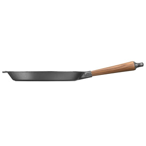 Skeppshult Cast Iron Frying Pan with Walnut Handle