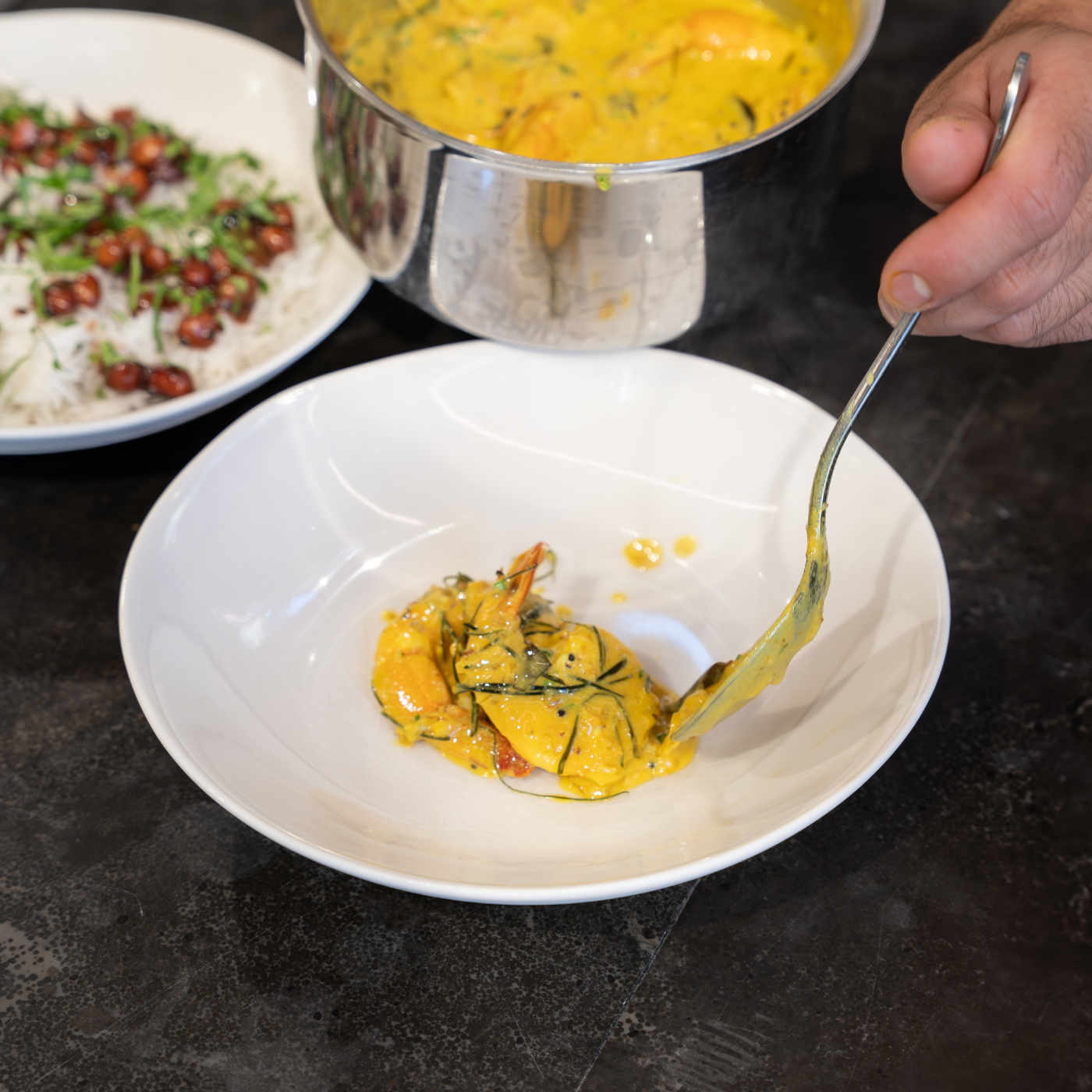 South Indian Seafood Cooking Class