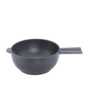 Spring Cast Iron Fondue Set / Black / 20cm