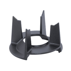 Spring Cast Iron Fondue Set / Black / 20cm