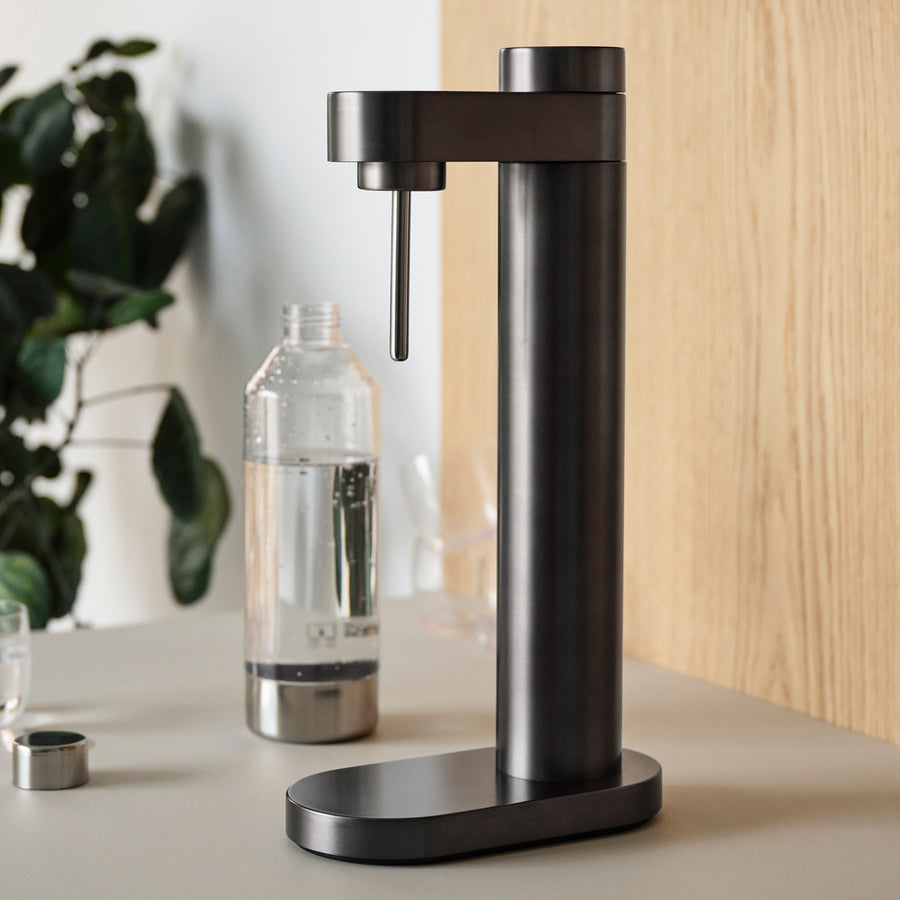 Stelton Brus Carbonator / Black Metallic