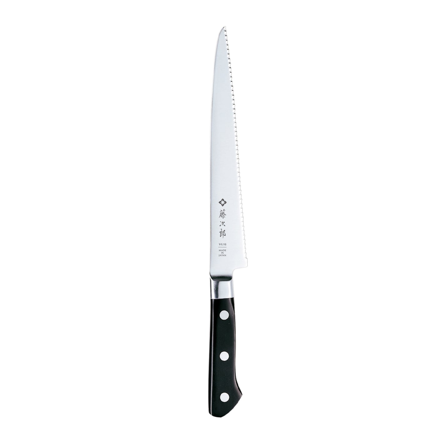 TOJIRO CLASSIC 5 Piece Knife Set / Santoku with Magnetic Knife Block / Oak