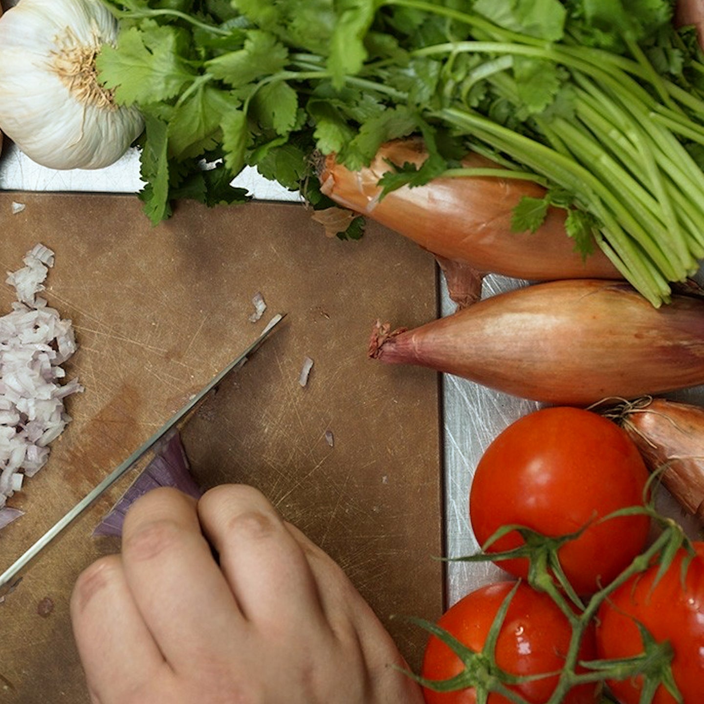Vegetarian Knife Skills Cooking Class