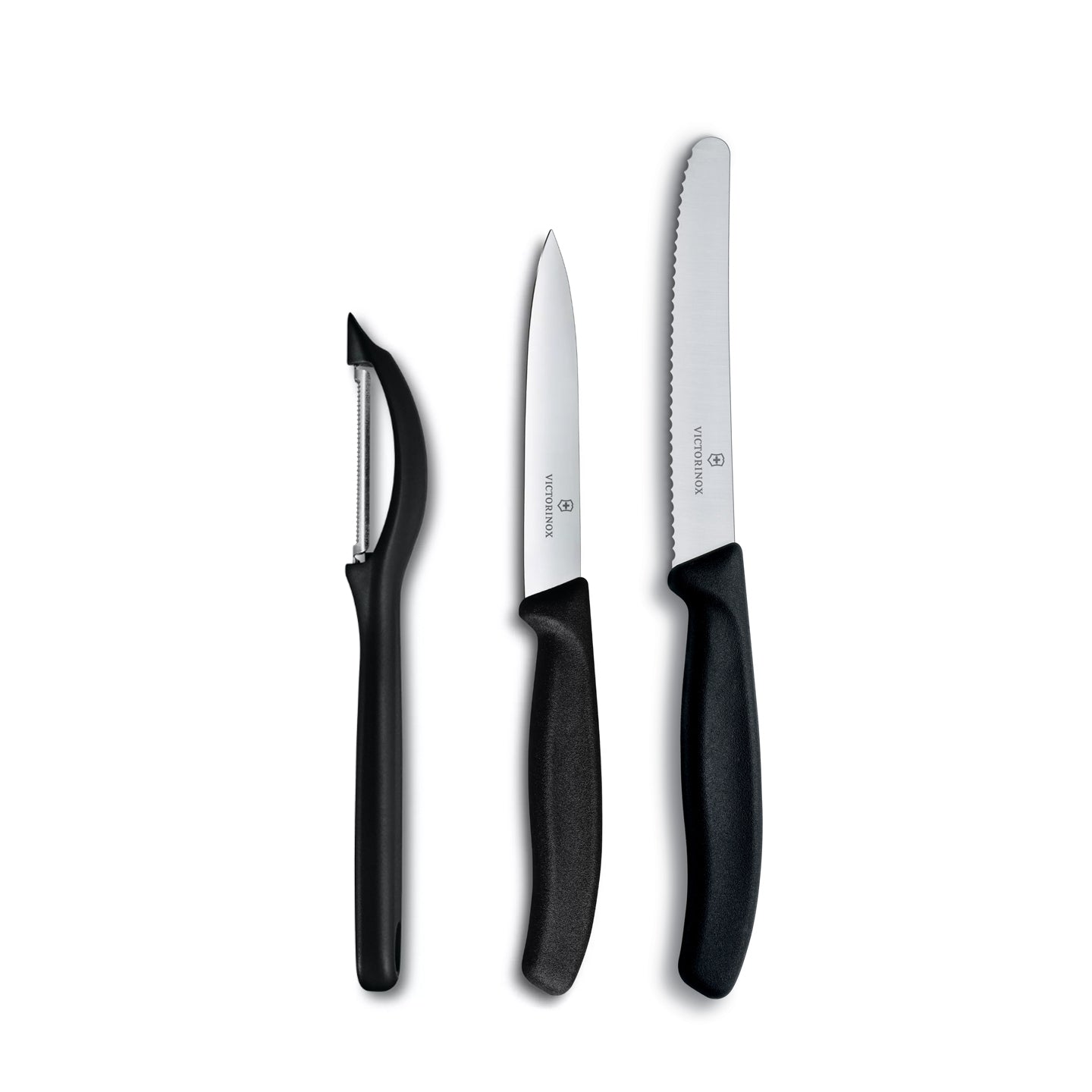 Victorinox Swiss Classic 3pc Paring Knife Set w/ Peeler Borough
