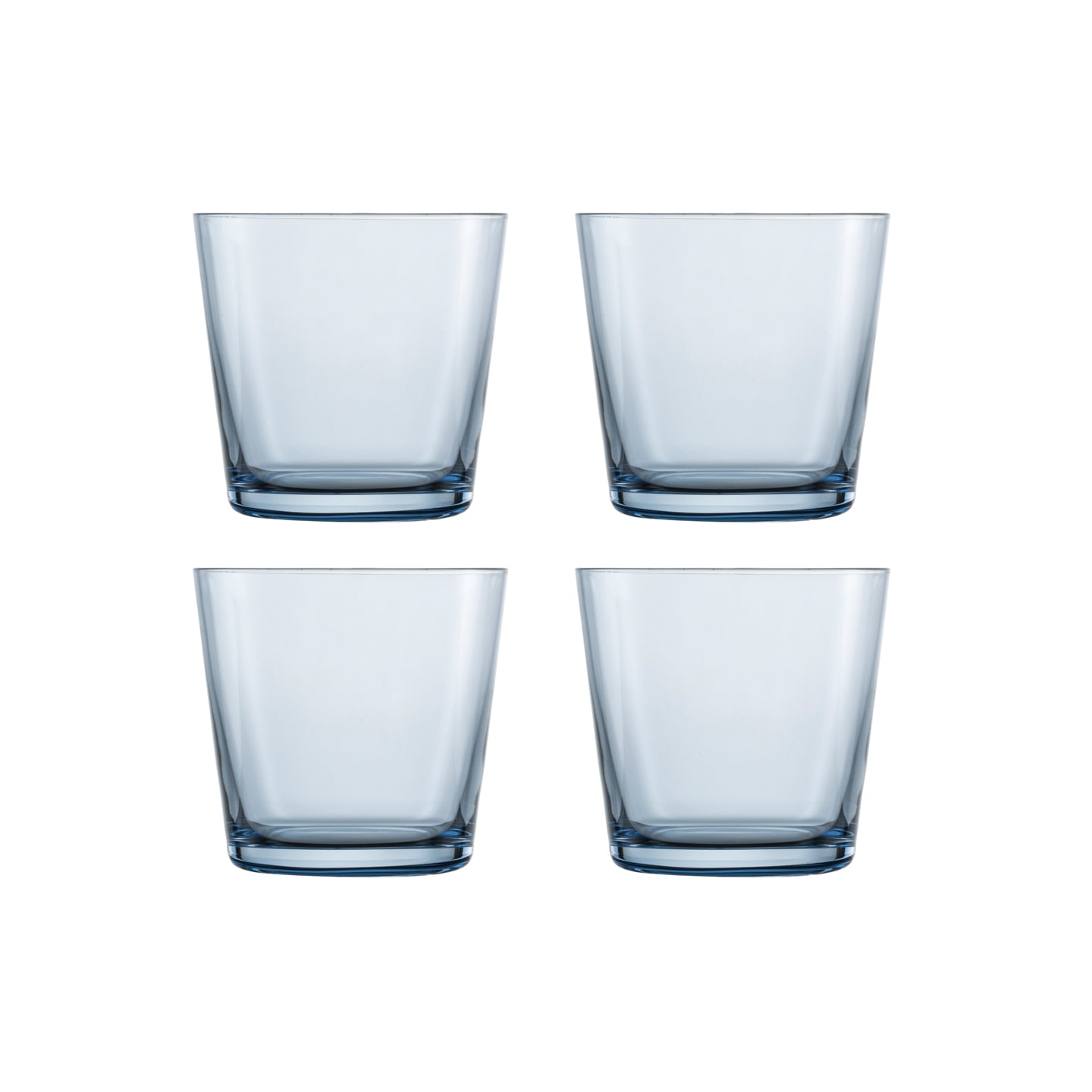 Zwiesel Together Water Glass Set of 4 / 367ml / Smoky Blue