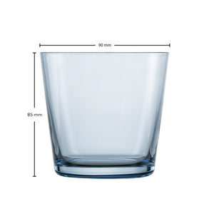 Zwiesel Together Water Glass Set of 4 / 367ml / Smoky Blue