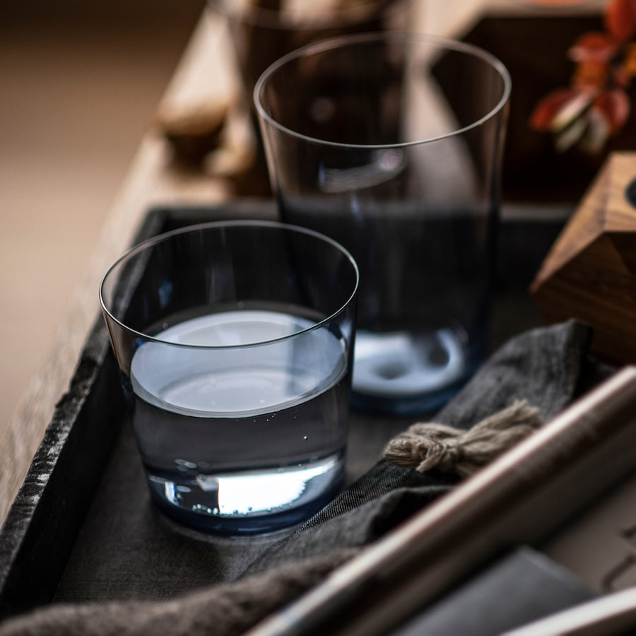 Zwiesel Together Water Glass Set of 4 / 367ml / Smoky Blue