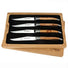 Laguiole en Aubrac Steak Knives Set of 4 / Juniper Handle