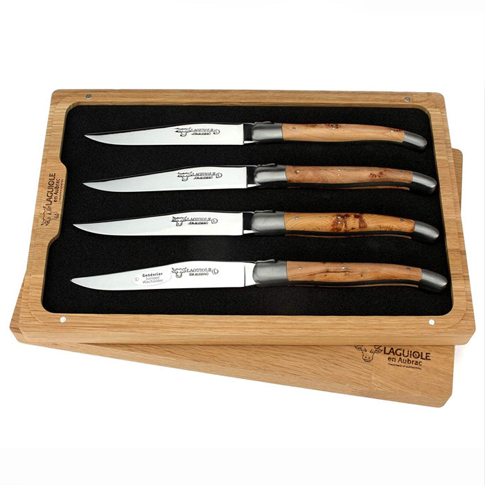 Wusthof Classic Ikon Steak Knives - 4 Piece Set with Case – Cutlery and More