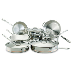 All-Clad Copper Core 8 Piece Cookware Set