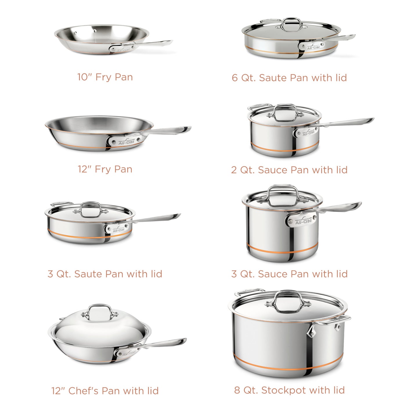 All clad 8 sale qt stock pot