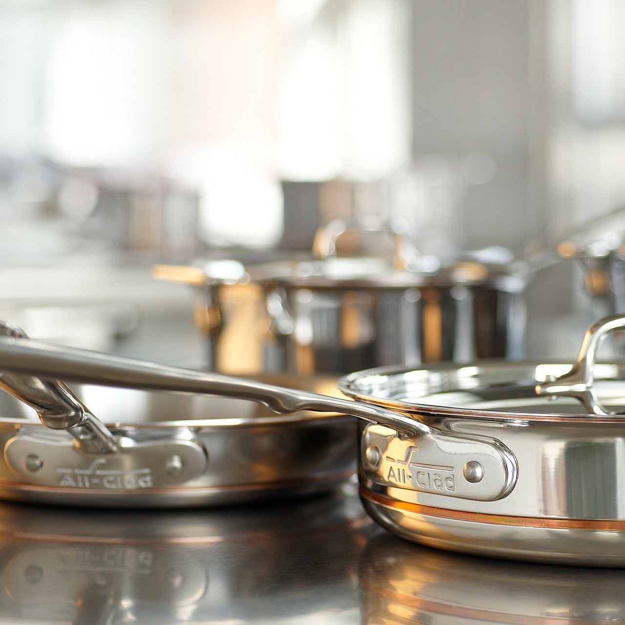 調理器具 All-Clad Copper Core Sauce Pan 4Q all-clad-copper-core-various-