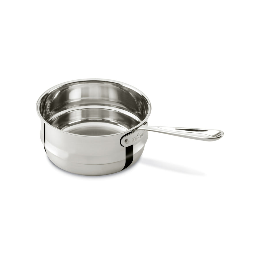 All-Clad Stainless Steel Steamer Insert with Long Handle / 3Qt