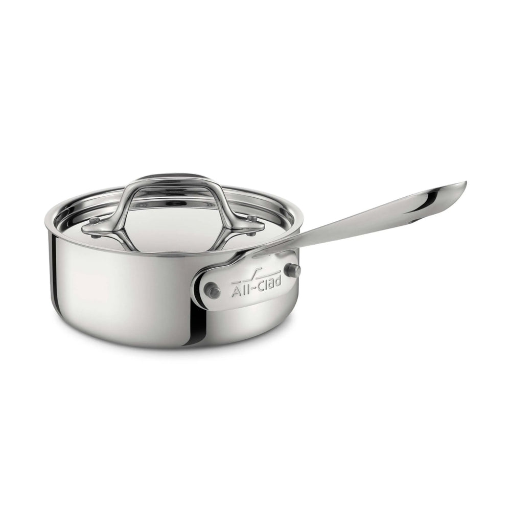 All-Clad d3 / TriPly Saucepan with Lid / 1Qt