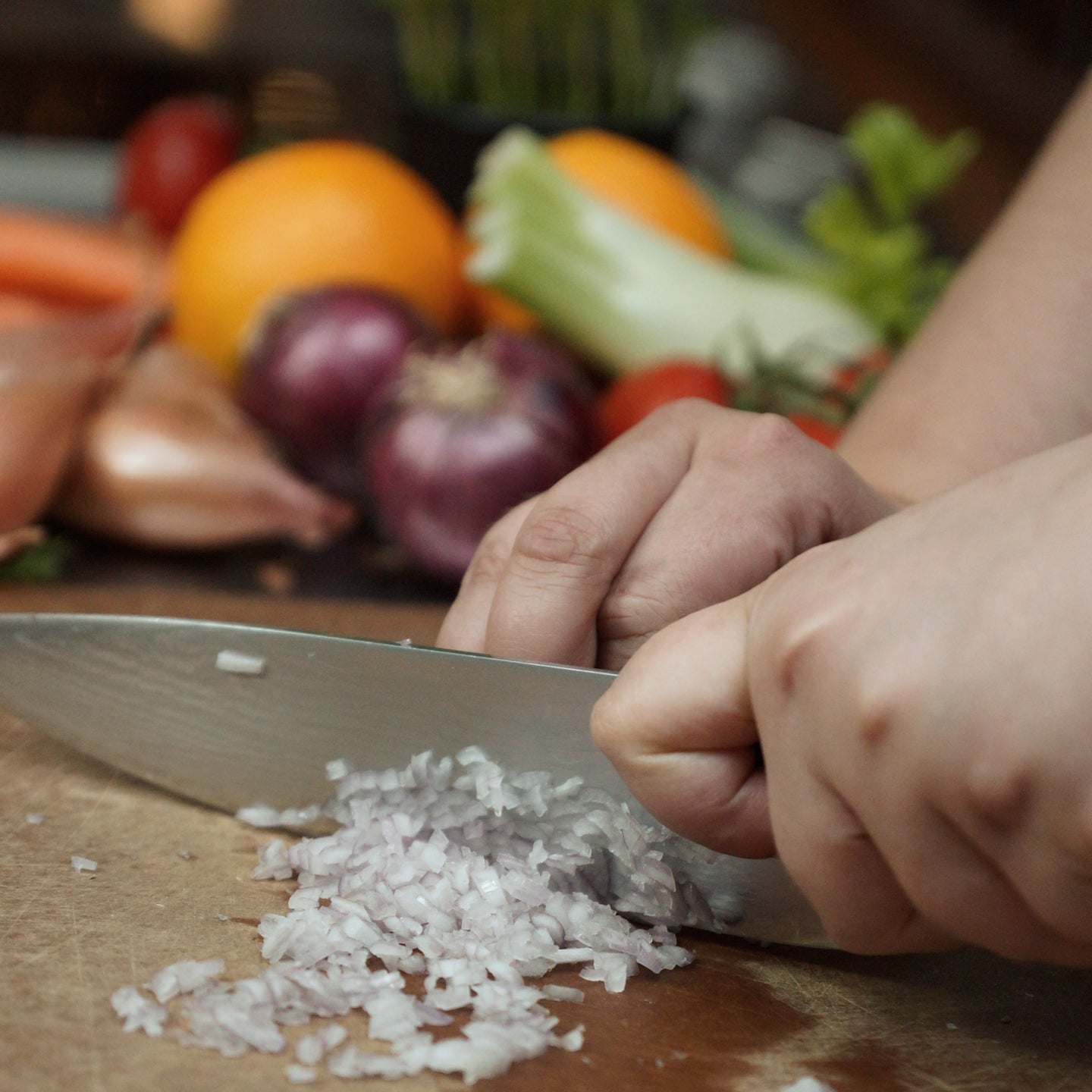 Cook Using Knife Applied Knife Techniques Cooking Class | Borough Kitchen