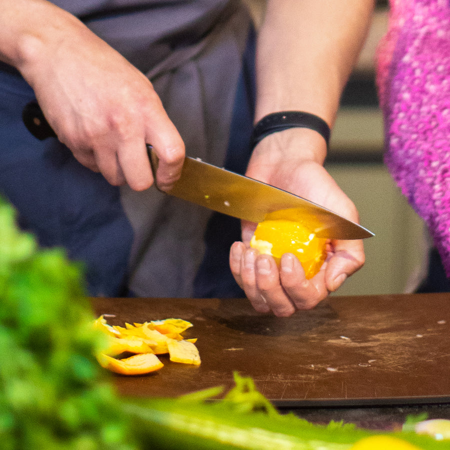 Applied Knife Techniques Cooking Class