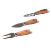 Berard Cheese Knife Set with Olivewood Handle / Set of 3