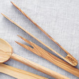 Berard Olivewood Toaster Tongs with Magnet / 20cm