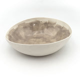 Bertozzi Brushed Bowl / Porcelain / 30cm / Grey *