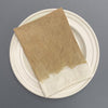 Bertozzi Linen Napkin 45x45cm / Pack of 4 / Biscuit/White Border *