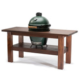 Big Green Egg Large with Premium Royal Mahogany Table