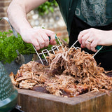Big Green Egg Pulled Pork Meat Claws