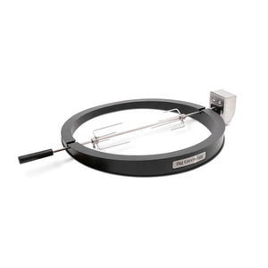 Rotisserie attachment clearance