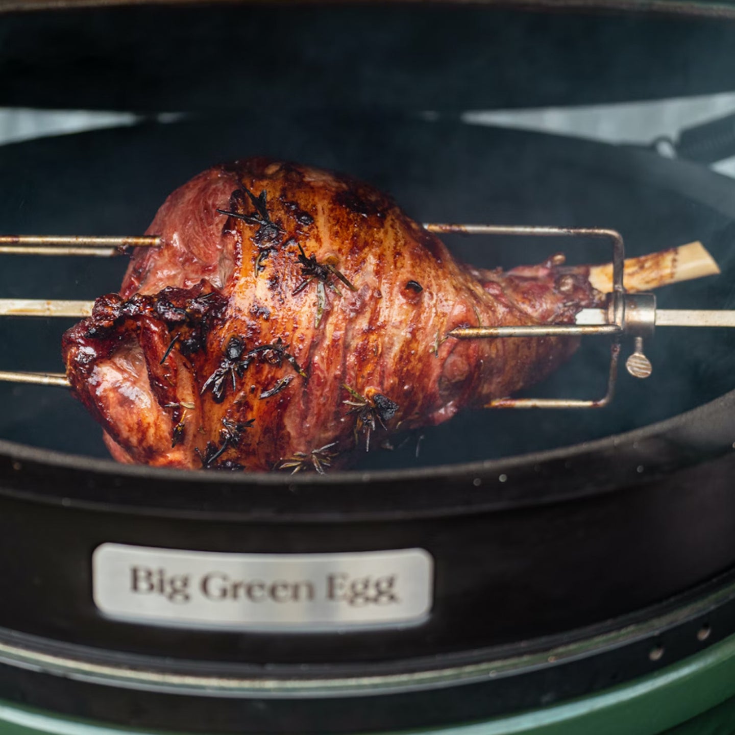 Big Green Egg Rotisserie | Borough Kitchen