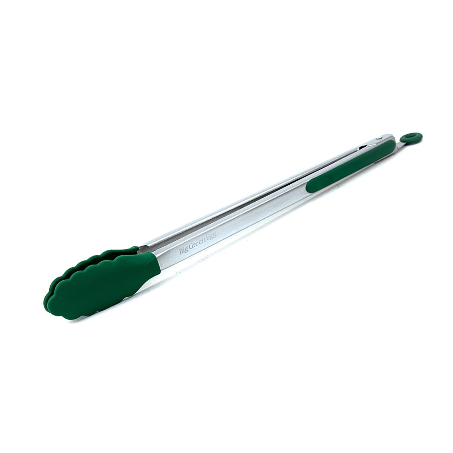 Big Green Egg Stainless Steel Silicone Tipped BBQ Tongs