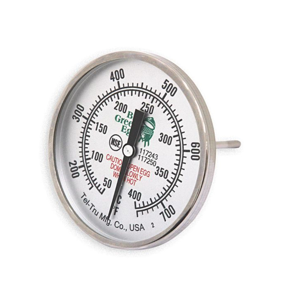 Big Green Egg Tel-Tru 3" Thermometer Dome Gauge