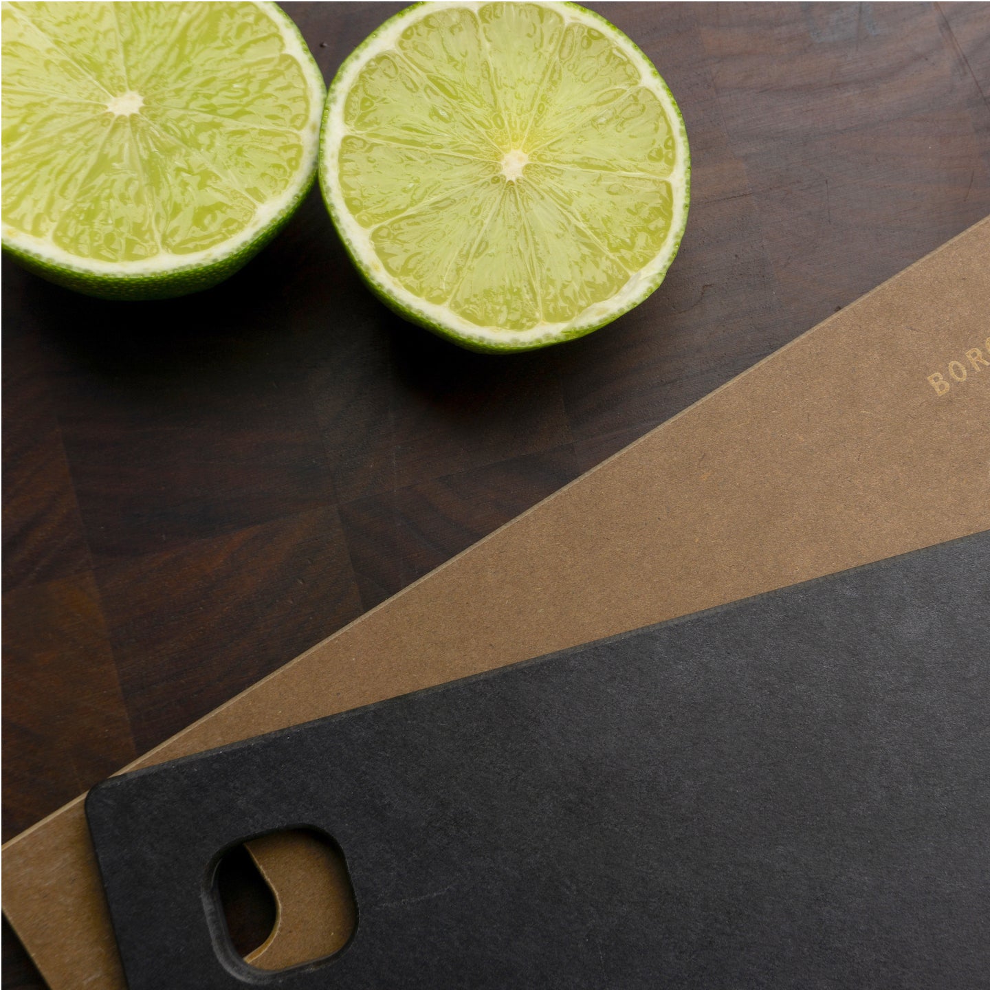 Borough Kitchen Chopping Board Set of 3 / Brown