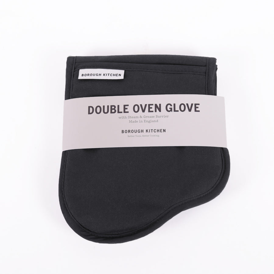 Borough Kitchen Double Oven Glove / Grey