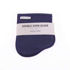 Borough Kitchen Double Oven Glove / Navy