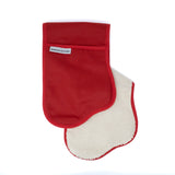 Borough Kitchen Double Oven Glove / Red
