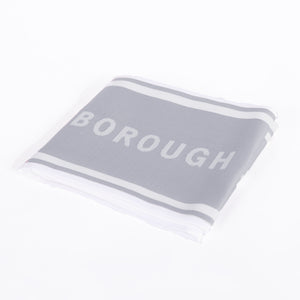 Borough Kitchen French Jacquard Tea Towel / Grey