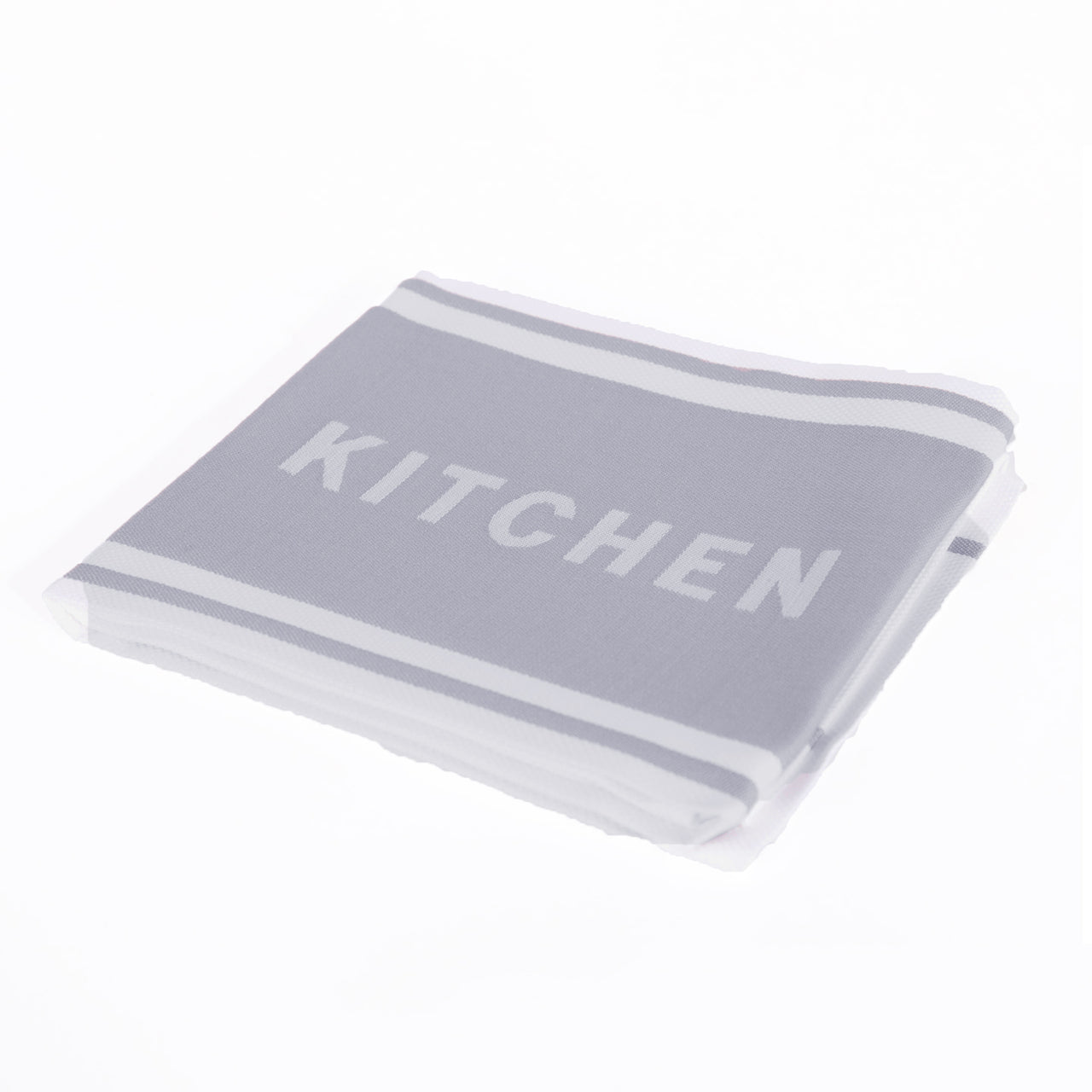 Borough Kitchen French Jacquard Tea Towel / Grey